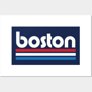 Retro Boston Stripes Posters and Art